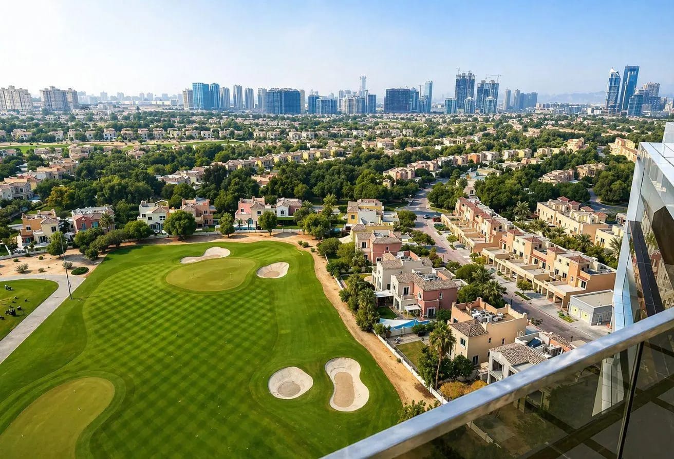 Golf View | High Floor | Spacious 2bhk