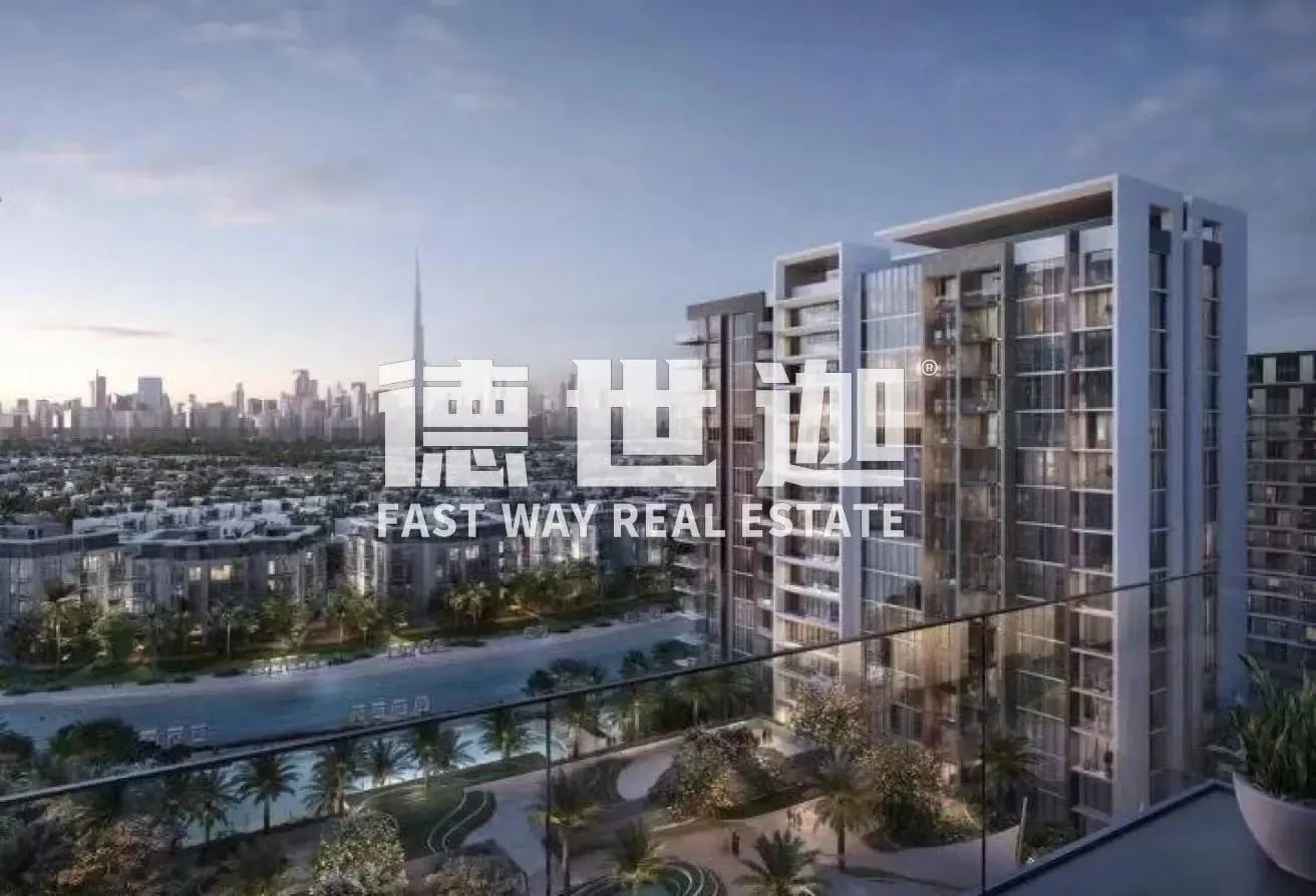 Spacious 2BHK | Lagoon Facing | Burj Khalifa view