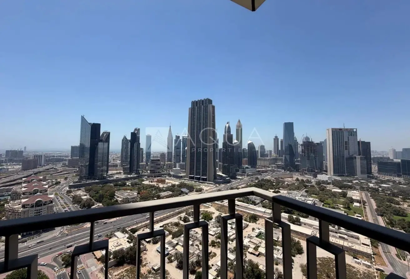 2BR High Floor | Vacant | DIFC, Creek & Sea Views