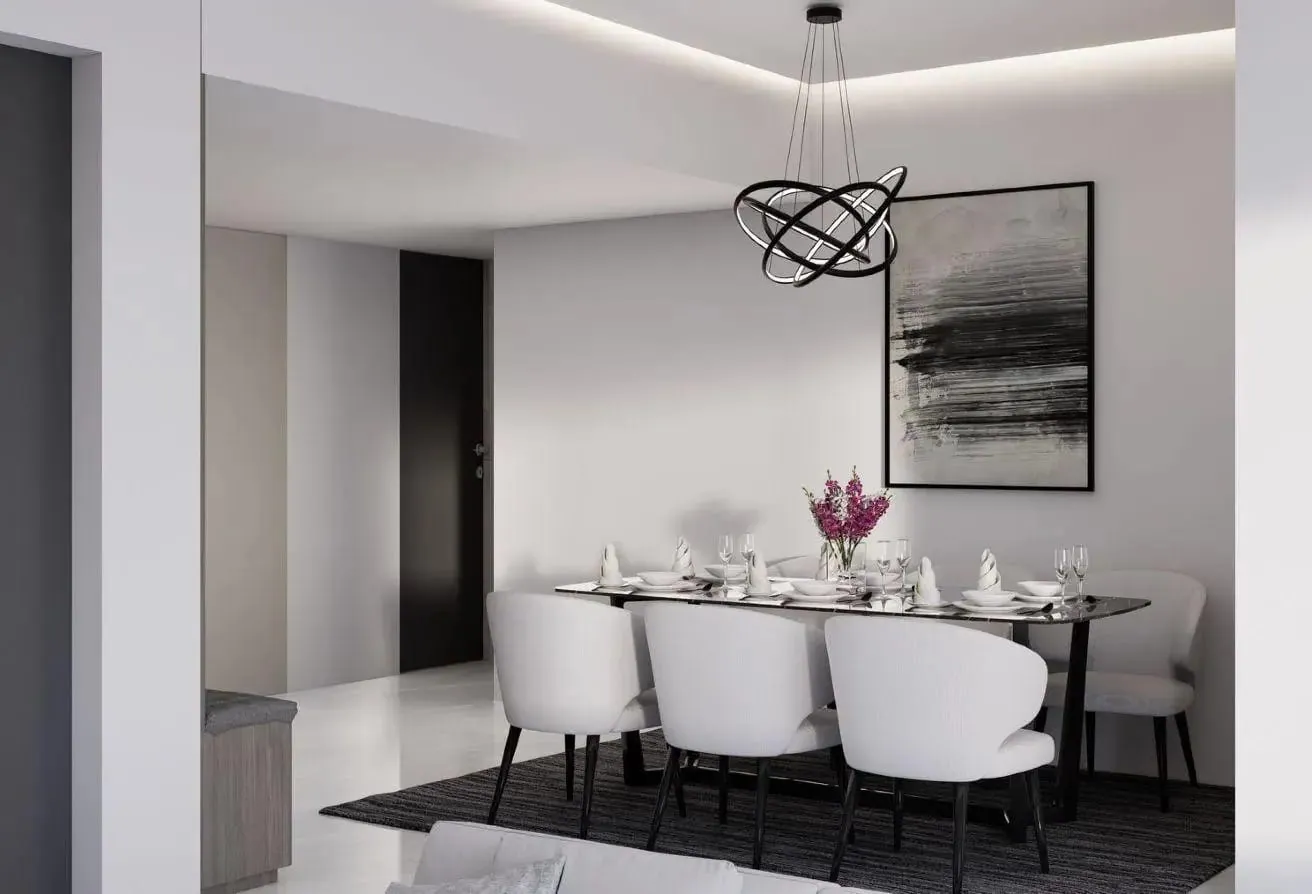 VACANT Partial Sea view 2 BR apt in Amwaj 4