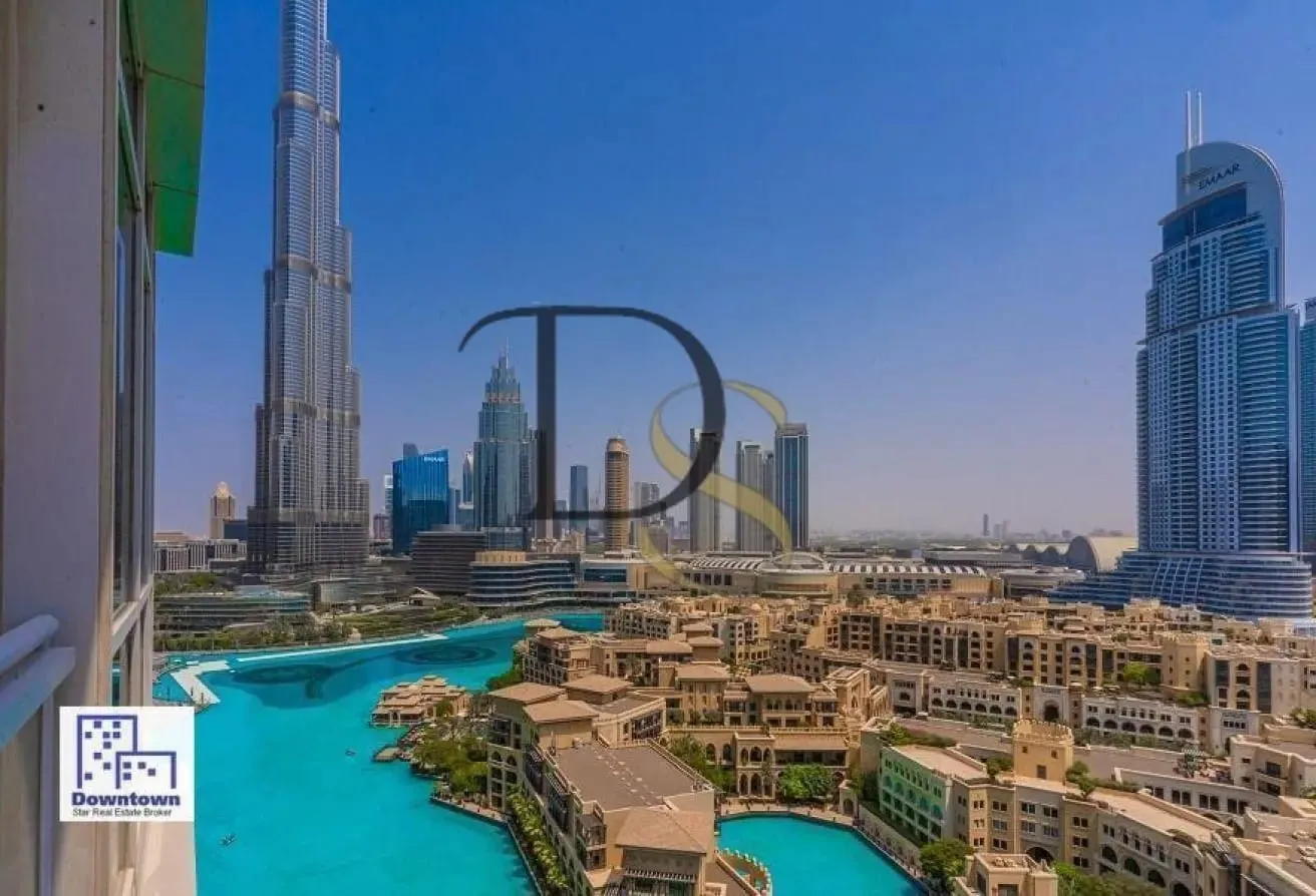 Burj and Fountain View with Large Layout