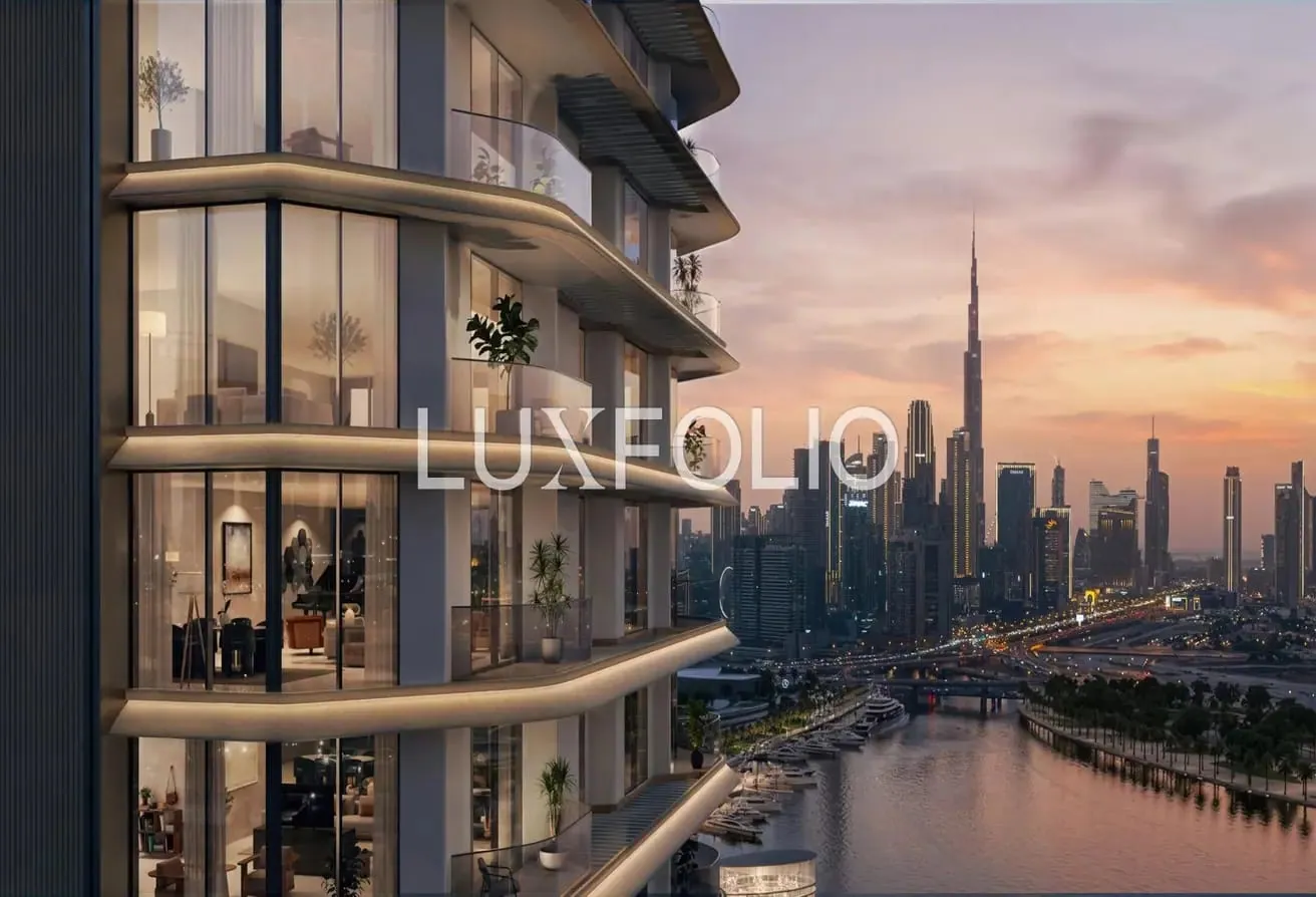 Elegant Living | Panoramic Canal and Burj Khalifa View