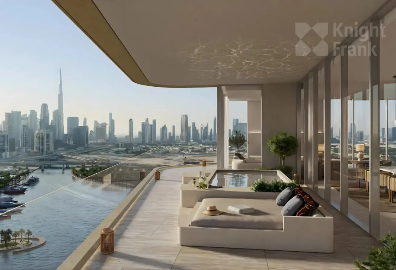 Waterfront 3BR | Burj Khalifa and Canal Views | D3