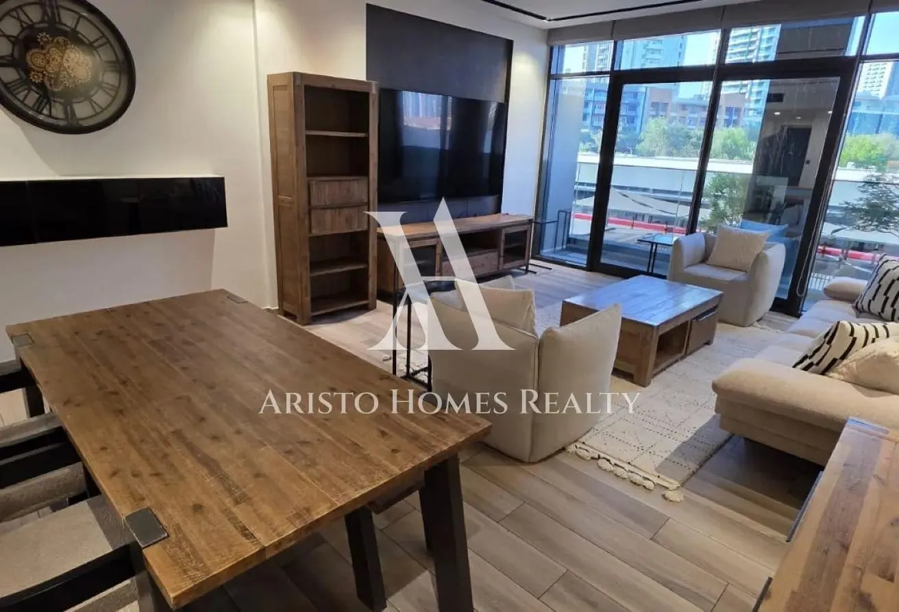 Modern Furnished 1BR + Study | Bright & Spacious