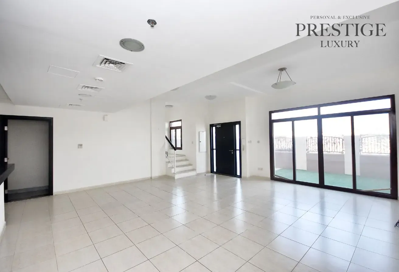 2BR Duplex | Ground Floor | Vacant 19 August