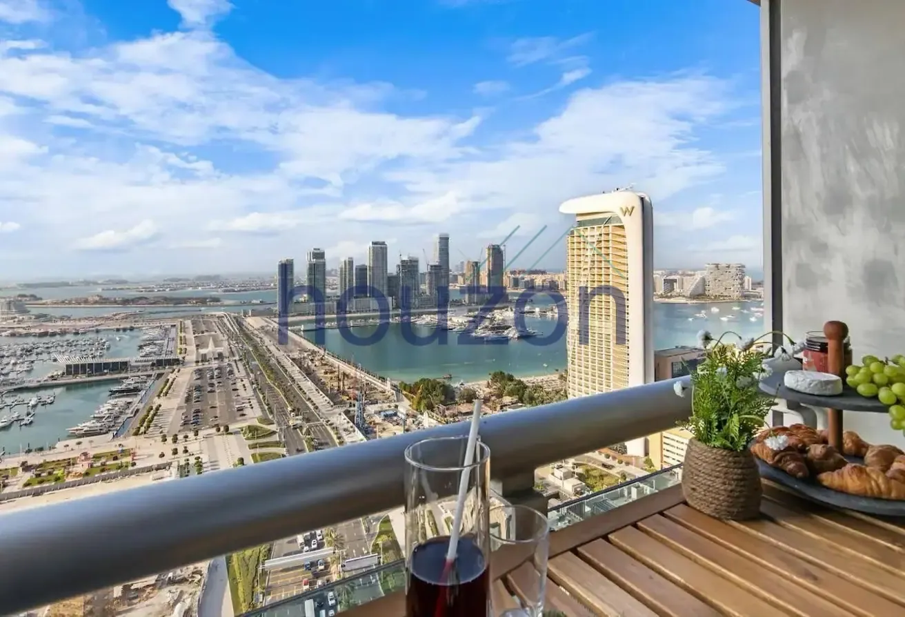 Luxurious 3BR | Furnished | Ain Dubai + Sea view