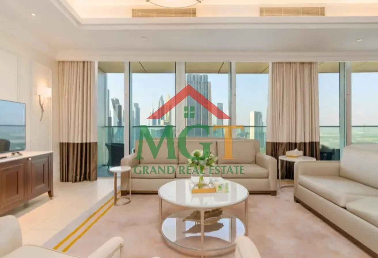 Furnished | Burj Khalifa View | 4BR+M