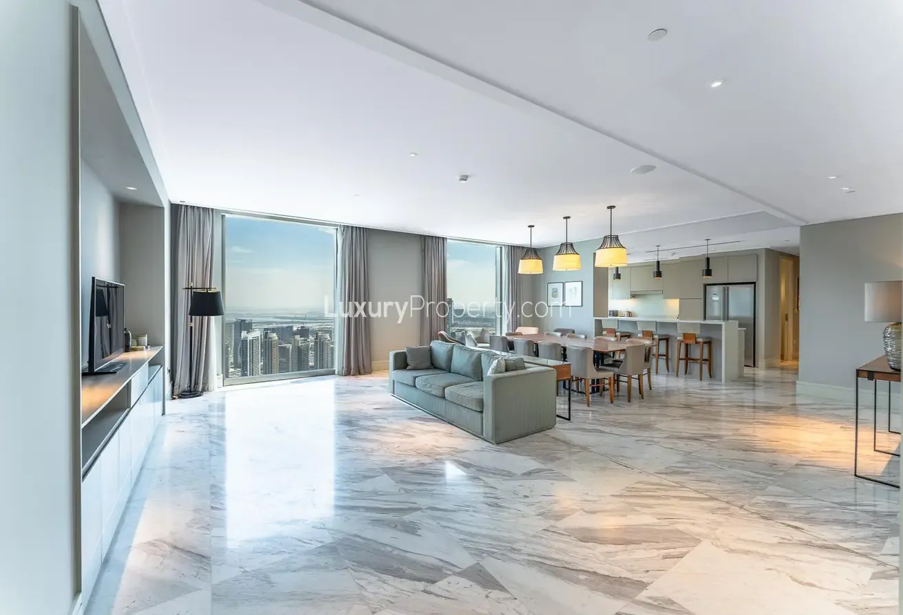 Service apartment | Luxury finishing | Burj view