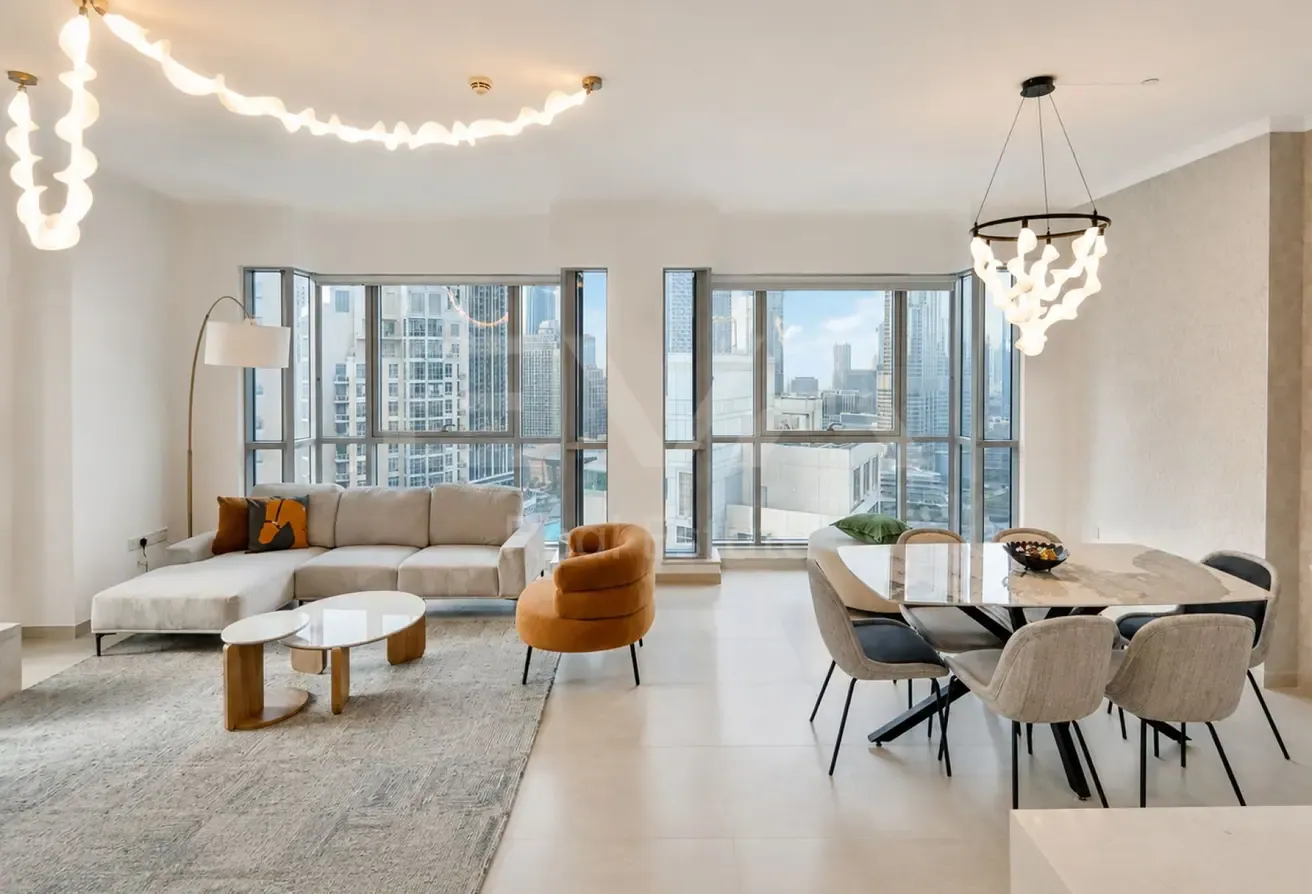 EXCLUSIVE | FULL BURJ AND FOUNTAIN VIEW |FURNISHED