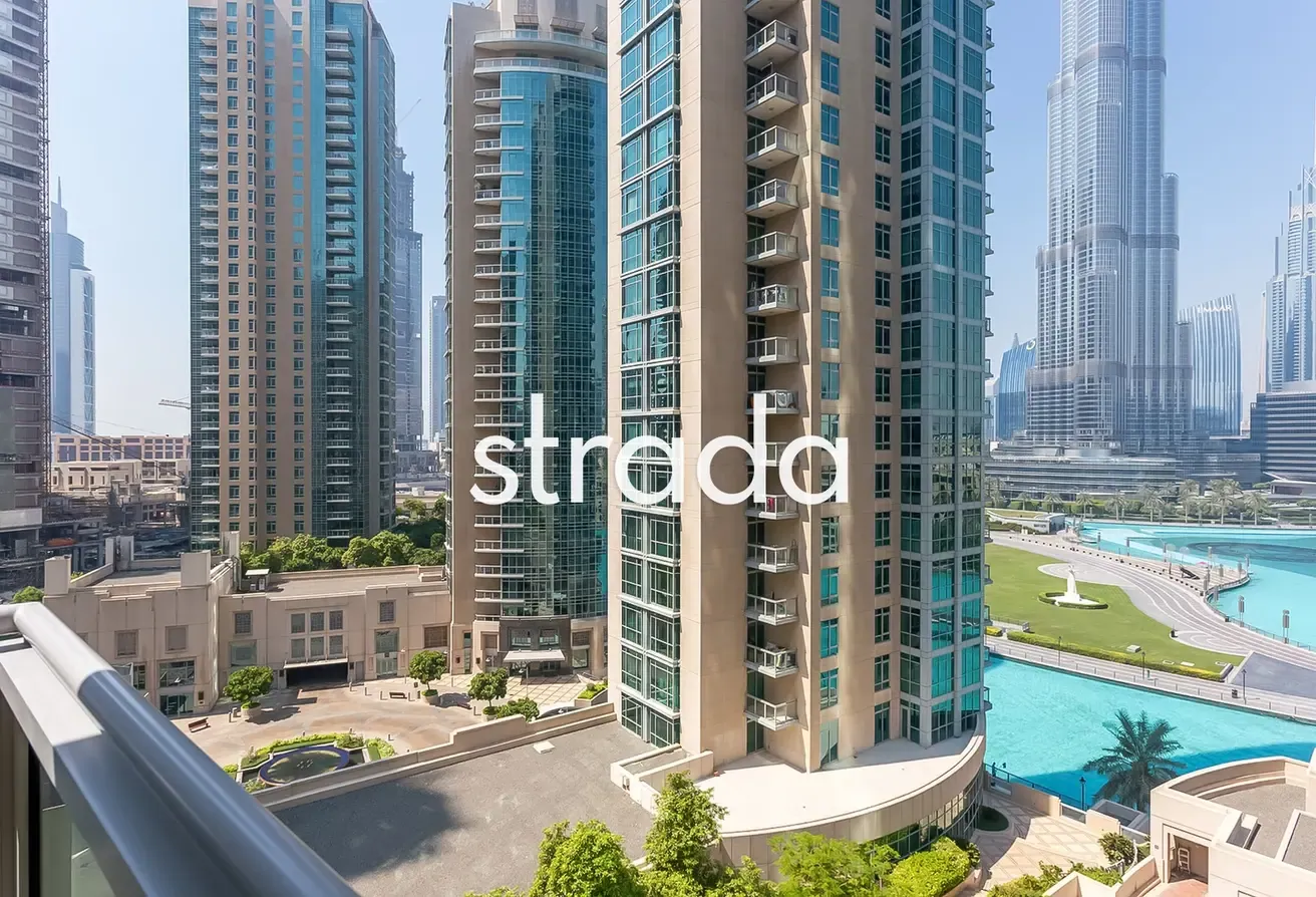 Burj Khalifa View | Unfurnished | Vacant Now