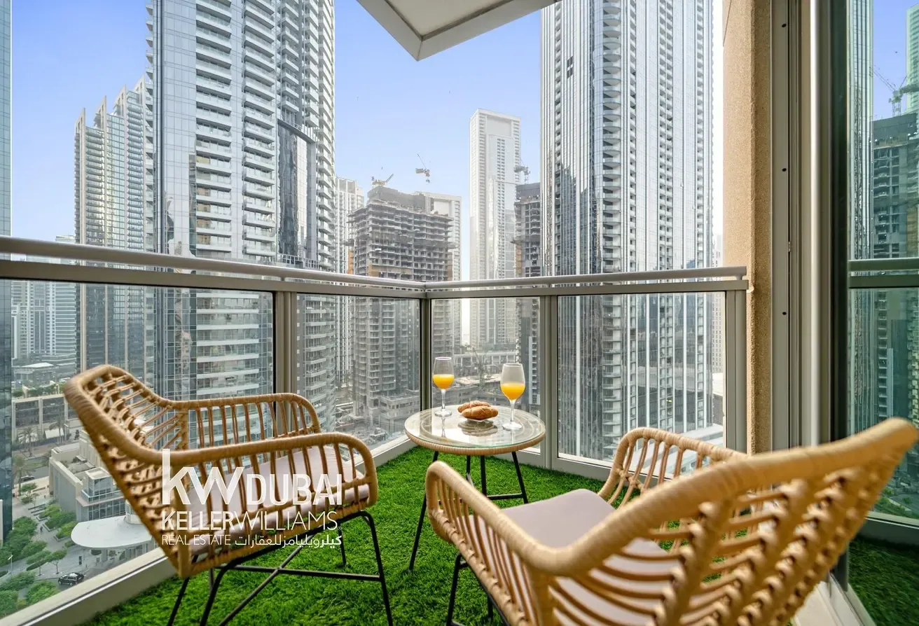 FURNISHED-UPGRADED-BURJ KHALIFA VIEW