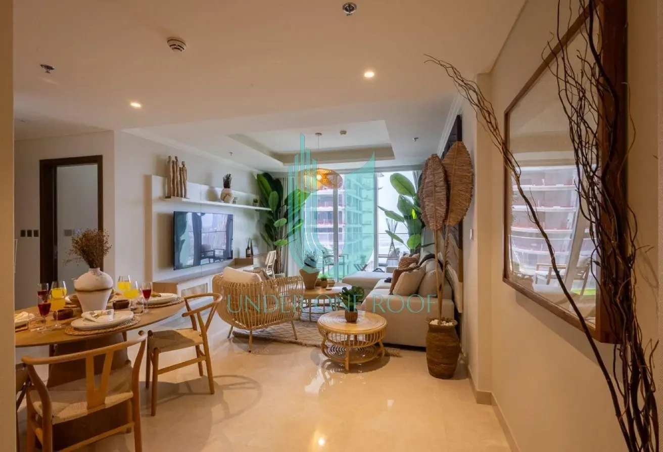 Furnished 1BR l Prime Beachfront l High Floor