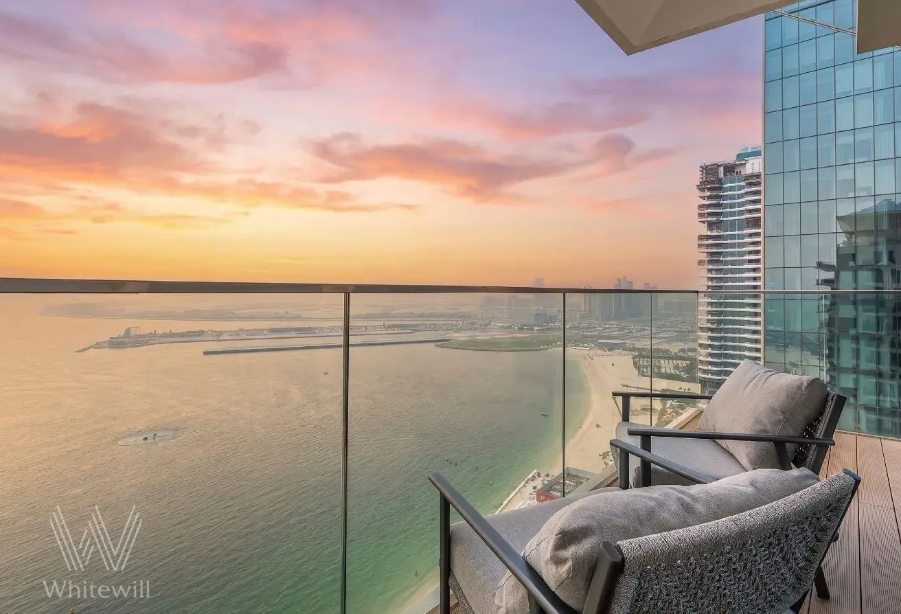 Palm & Sea Views | Upgraded  Interior | High Floor