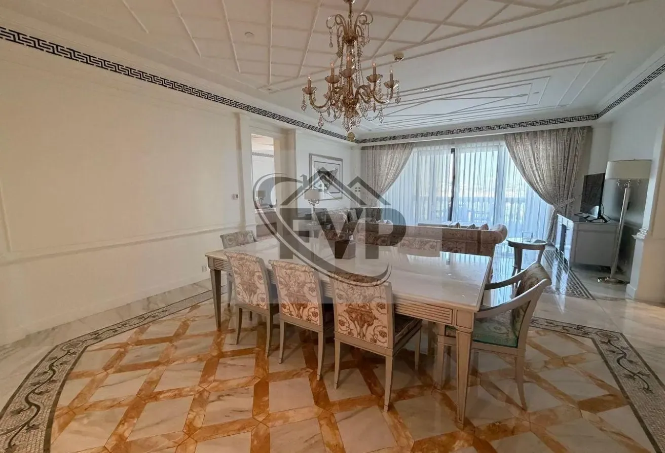 Spacious 2BR + maid | Furnished | Sea & pool view