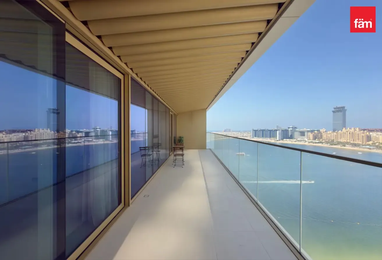 Palm Views | Fully Furnished | Private Beach