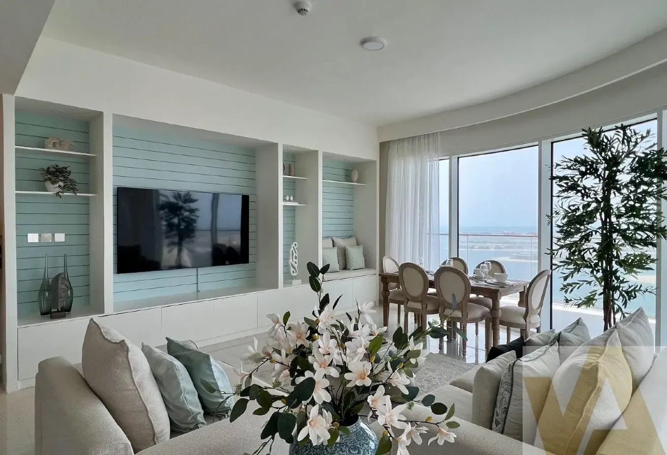 Luxury 3BR | Panoramic Sea View | Emaar Beachfront