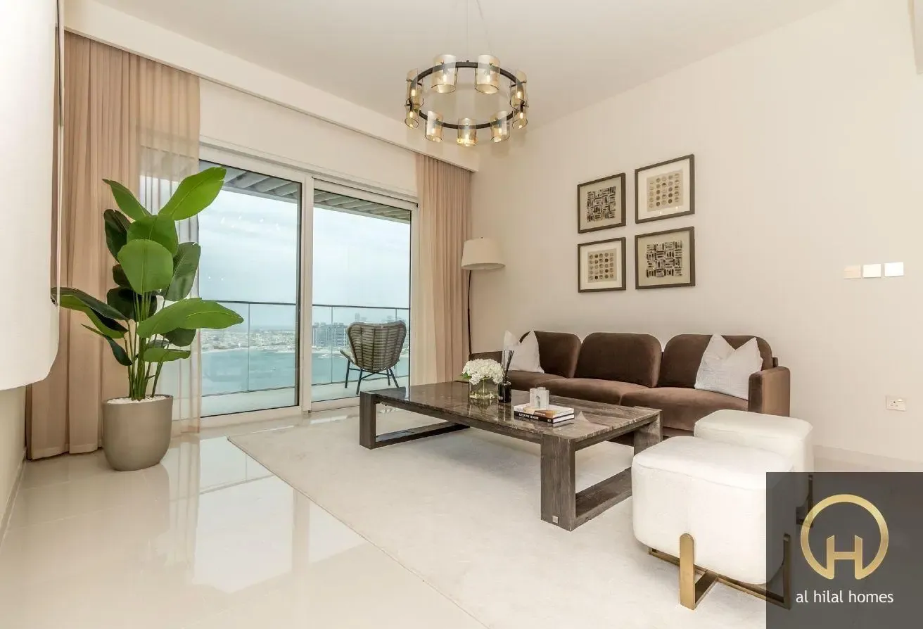 Luxury 2BR | Palm and Sea View| Private Beach