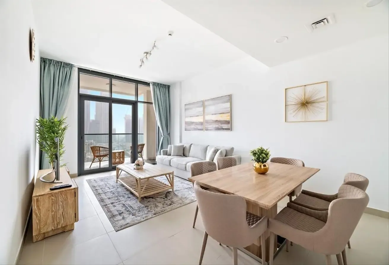 Burj Khalifa View | 2BR+Maids | Available Now