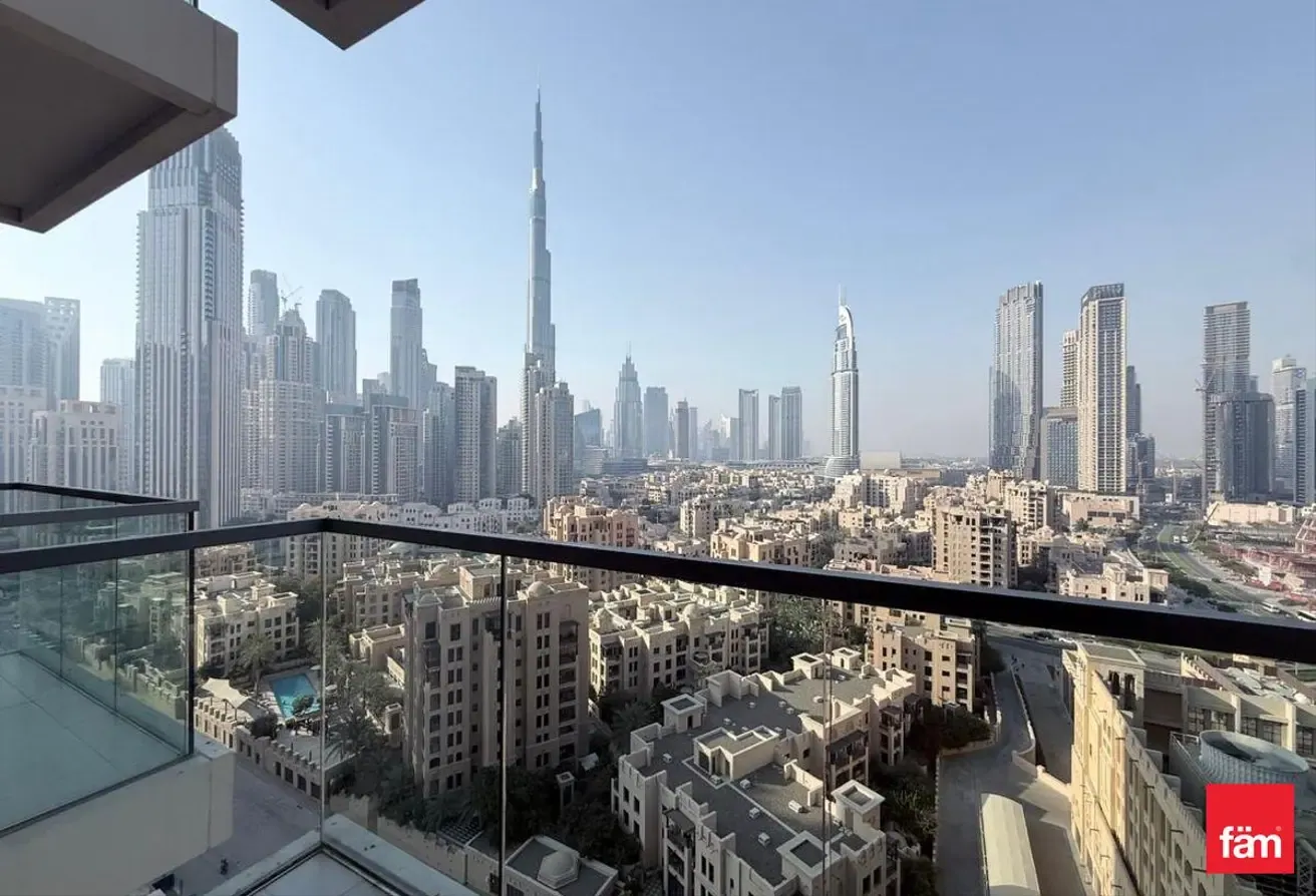 Burj Khalifa View | Maid Room | Unfurnished