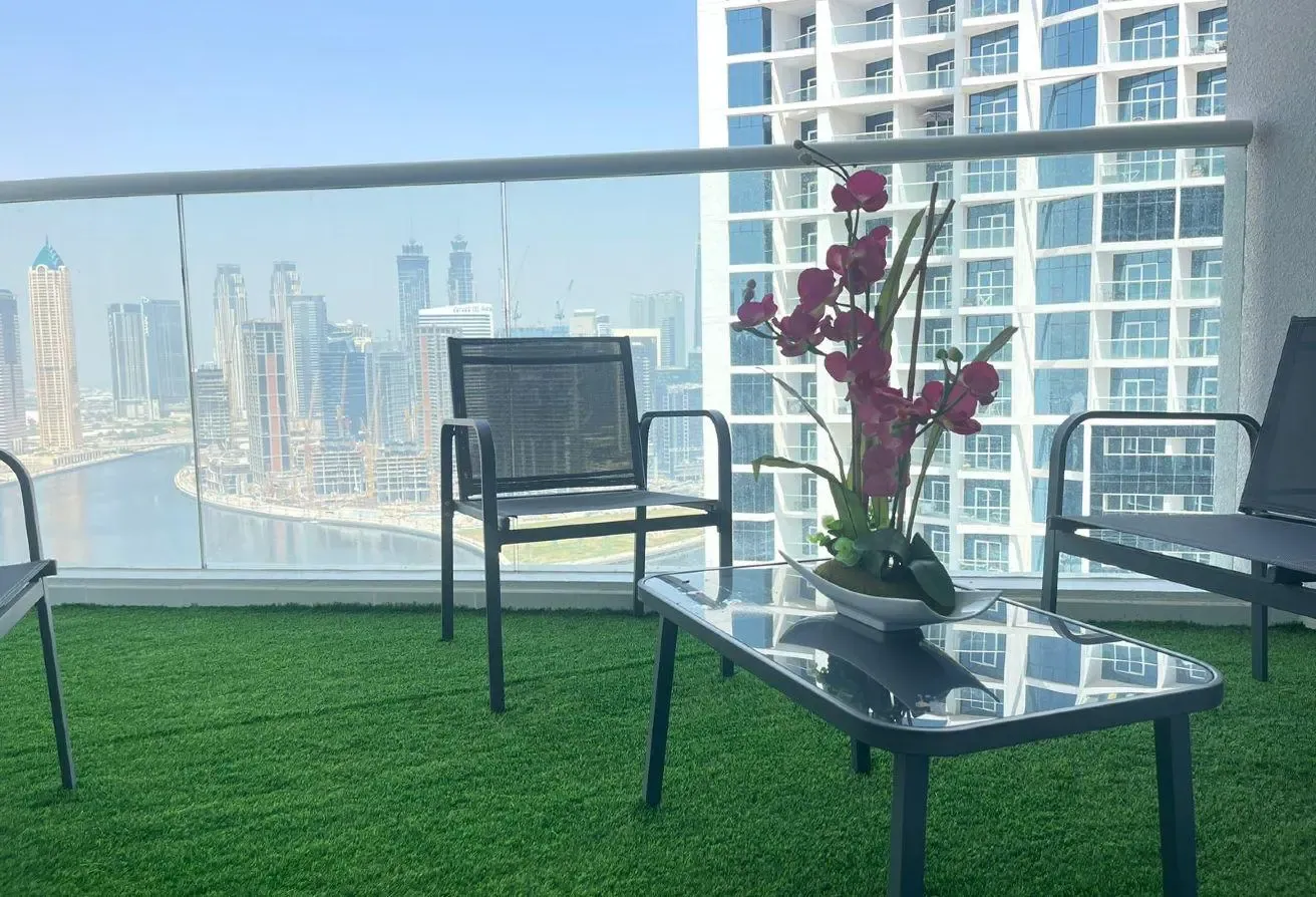 Luxury Furnished Studio with Direct Burj Khalifa