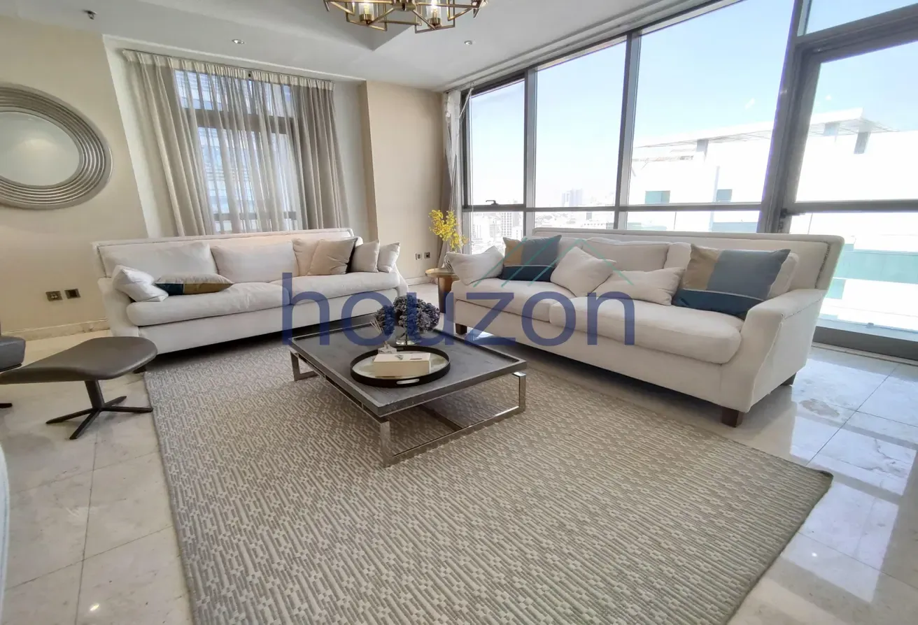 Furnished 1BR | Huge Terrace + 2 Balconies