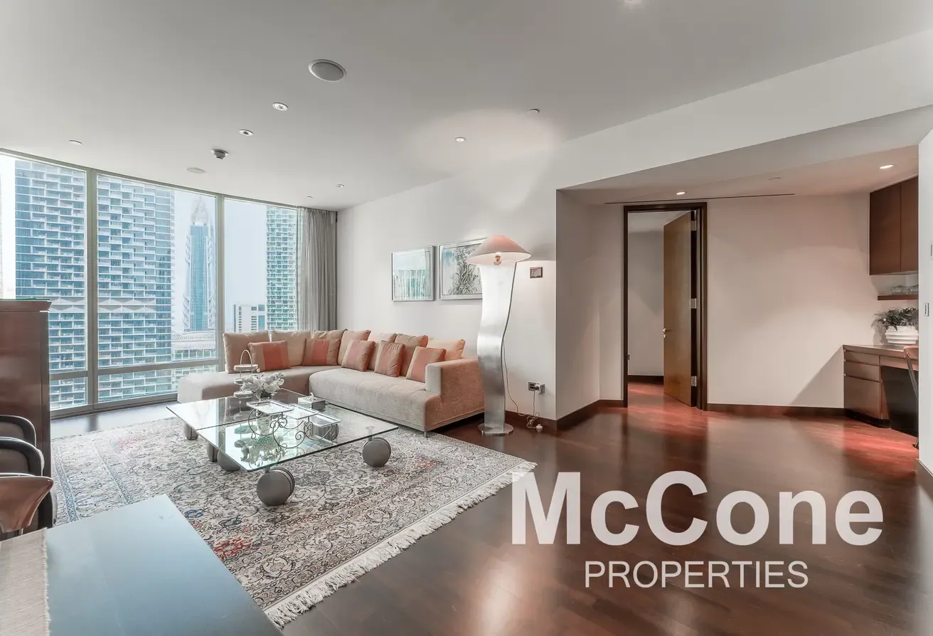 Fountain + Boulevard View | High Floor