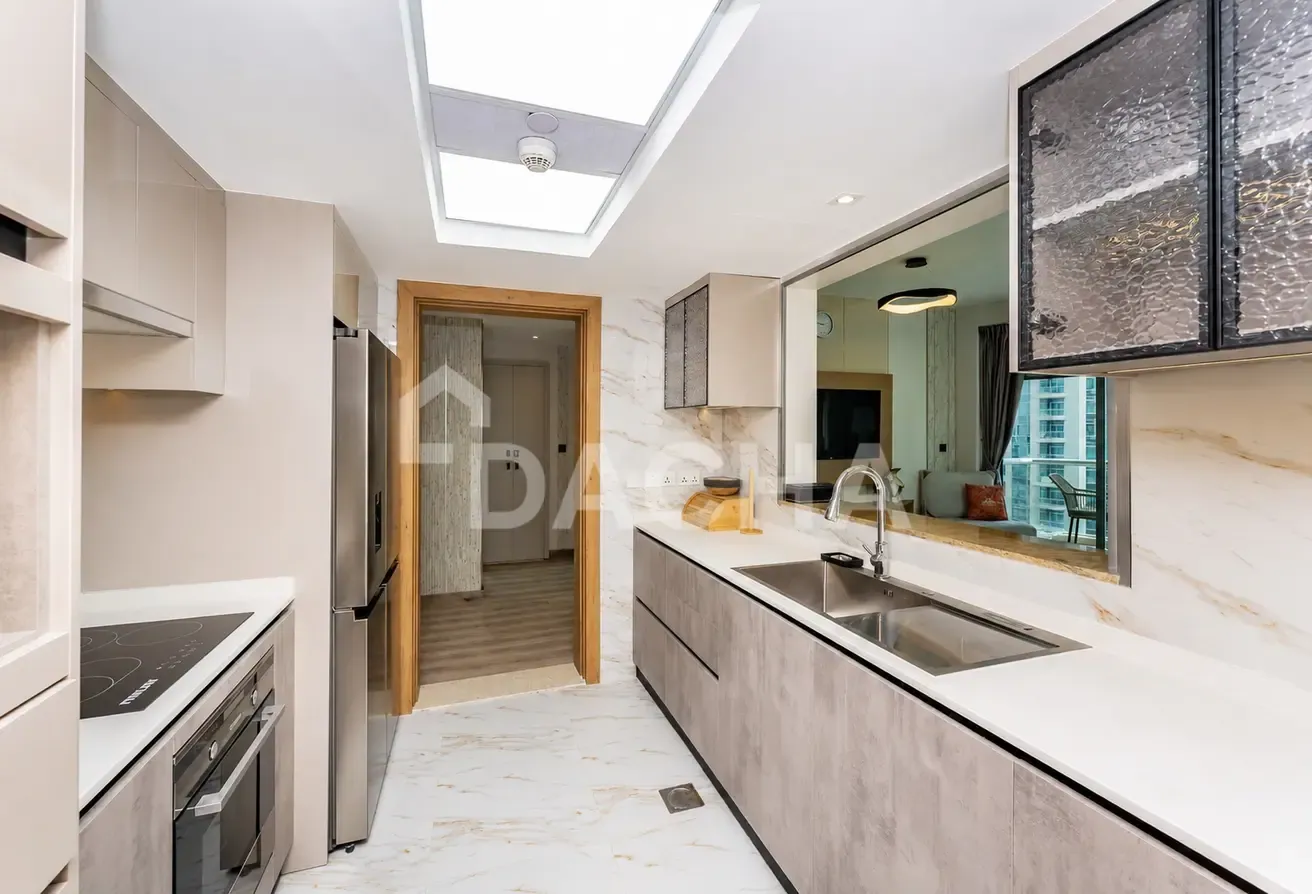 Marina & Palm Views | Fully Upgraded | Rare Unit