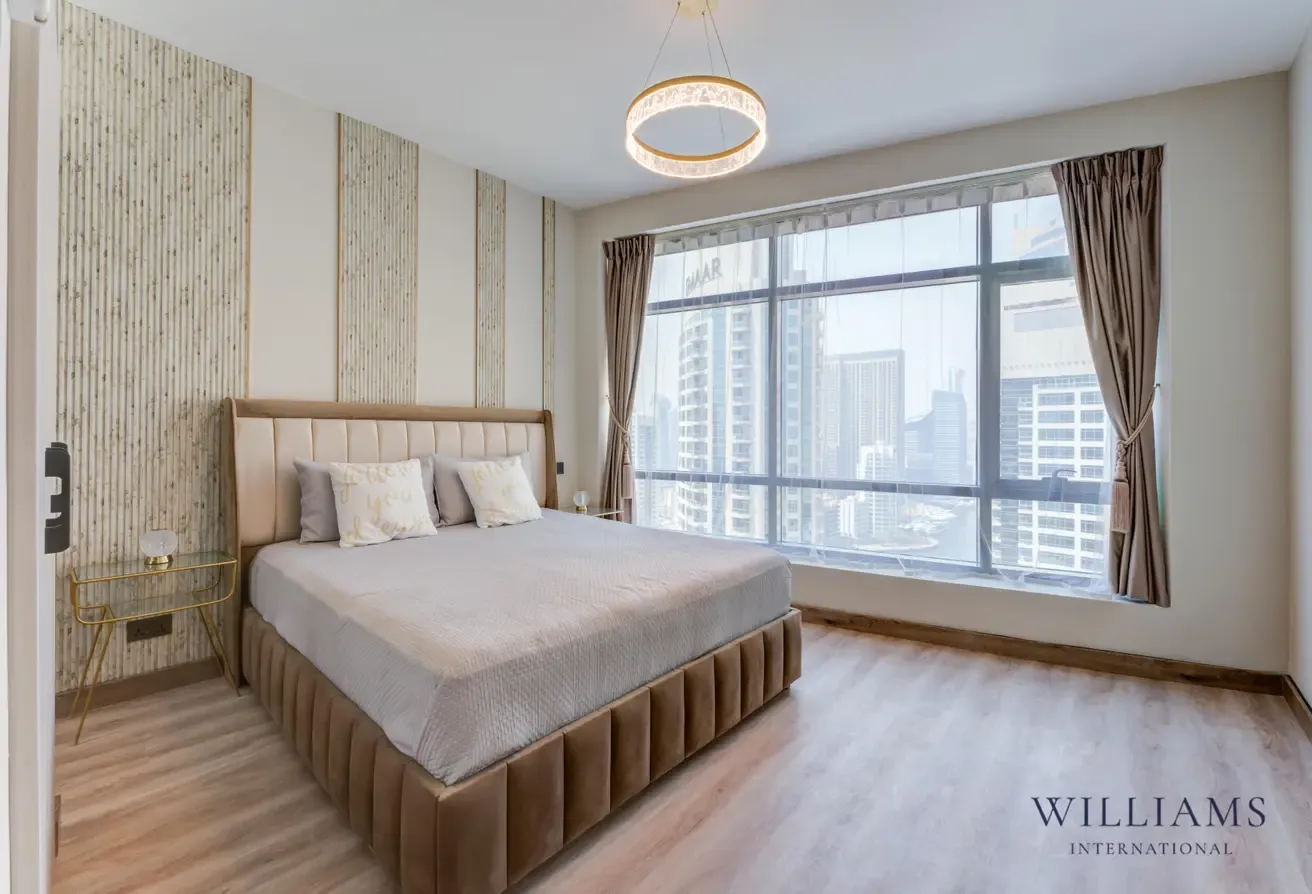 Marina & Palm Views | Fully Upgraded | Rare Unit