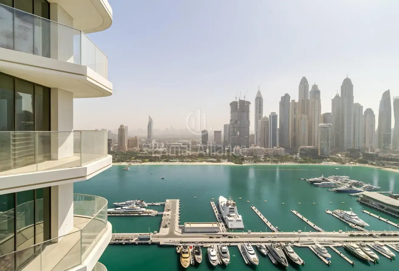 Palm and Marina View | High Floor | Brand New