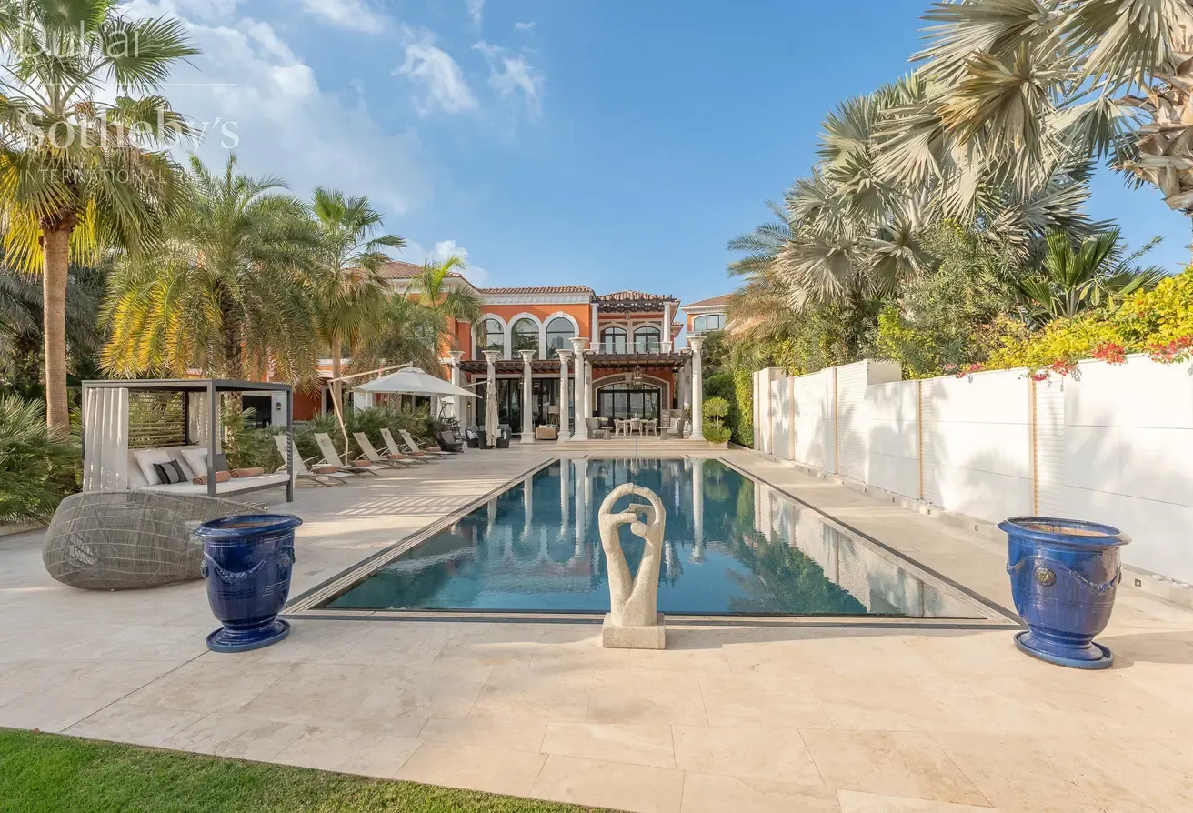 Mediterranean Waterfront Villa on Palm Jumeirah