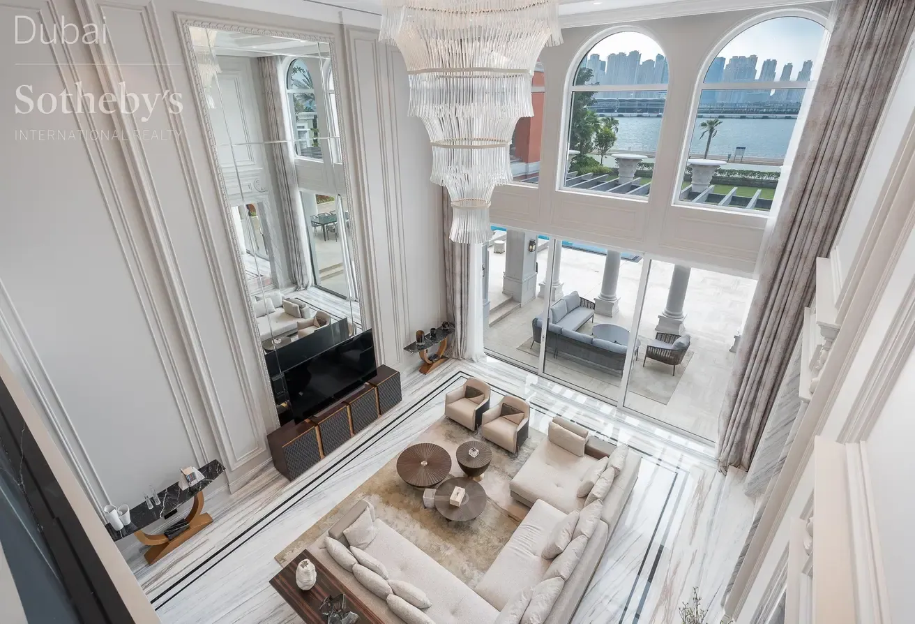 Furnished Beachfront Villa with Custom Interiors