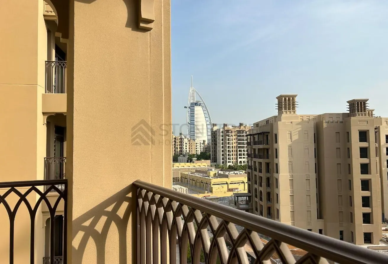 Burj al Arab view | Furnished 1BR | Vacant | MJL