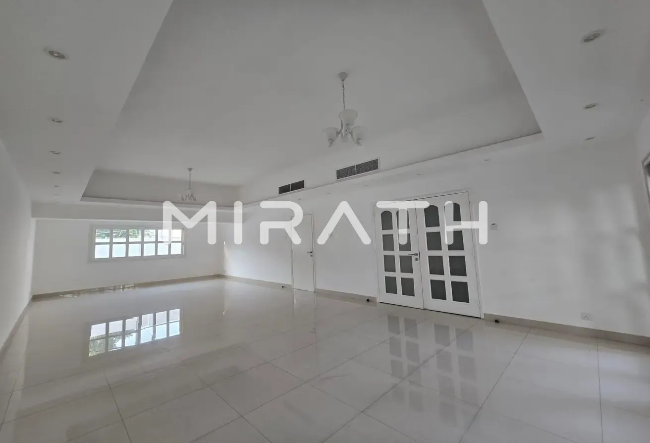 Spacious 4BR Villa | Maid Room | Al Garhoud