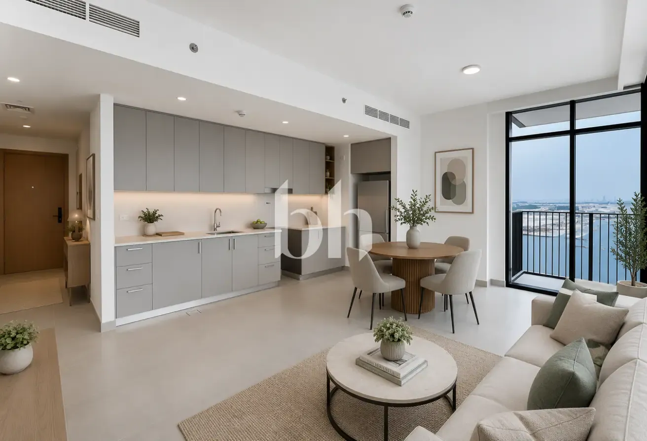 Stunning 2BR | Creek & Partial Sea | Unfurnished