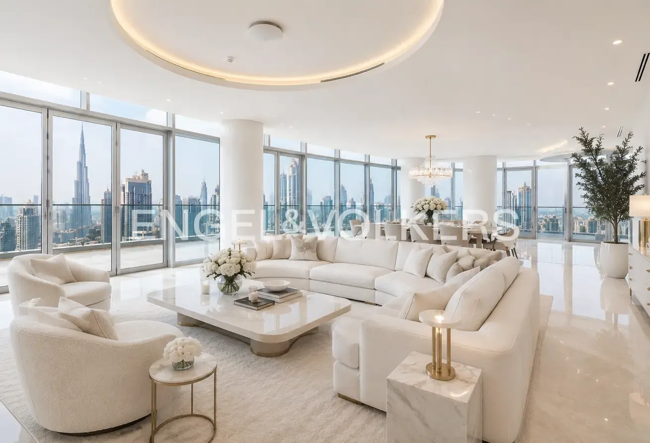 Penthouse | Burj View | Vacant | Unfurnished