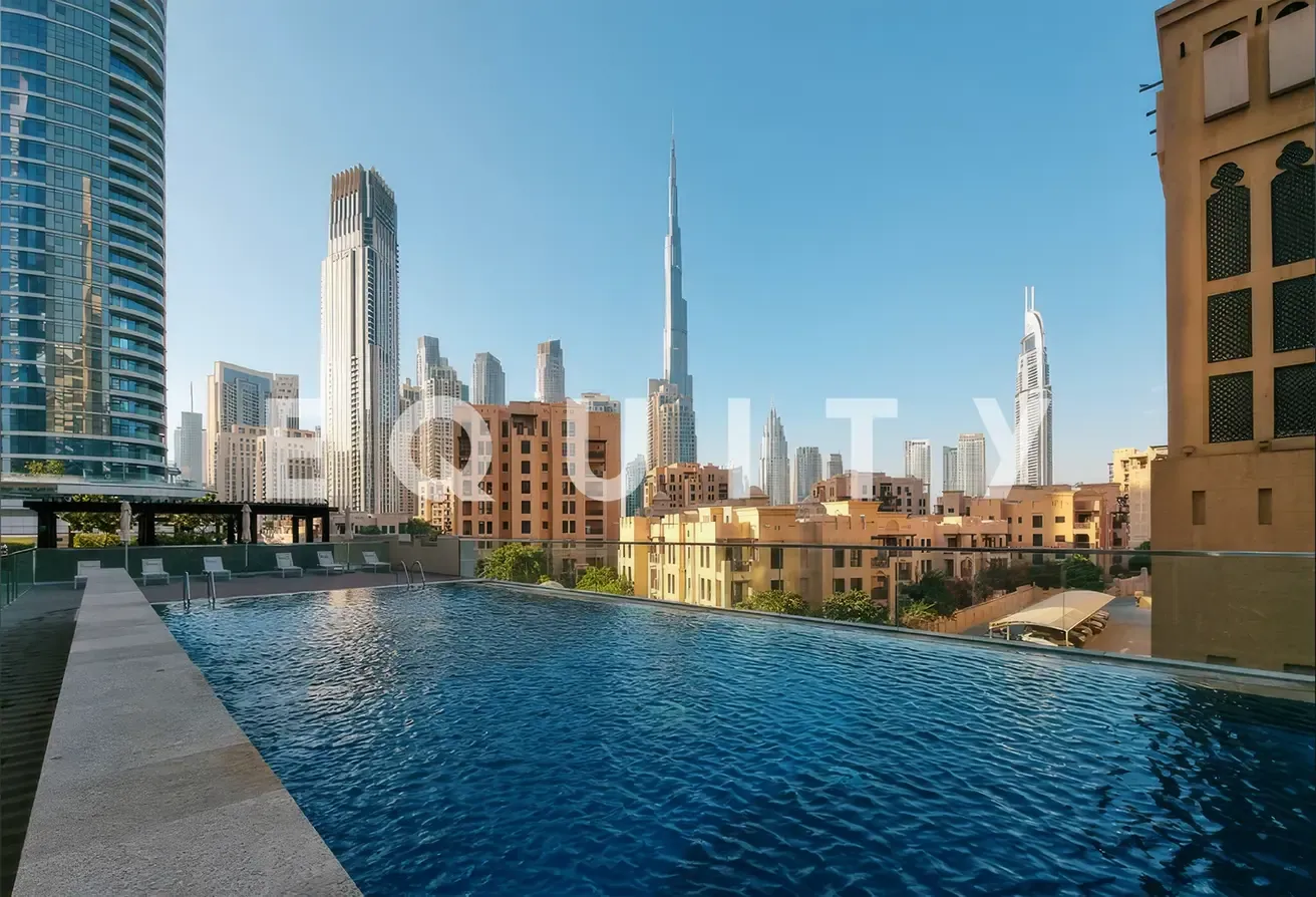 Burj Khalifa View | Vacant Now | High Floor