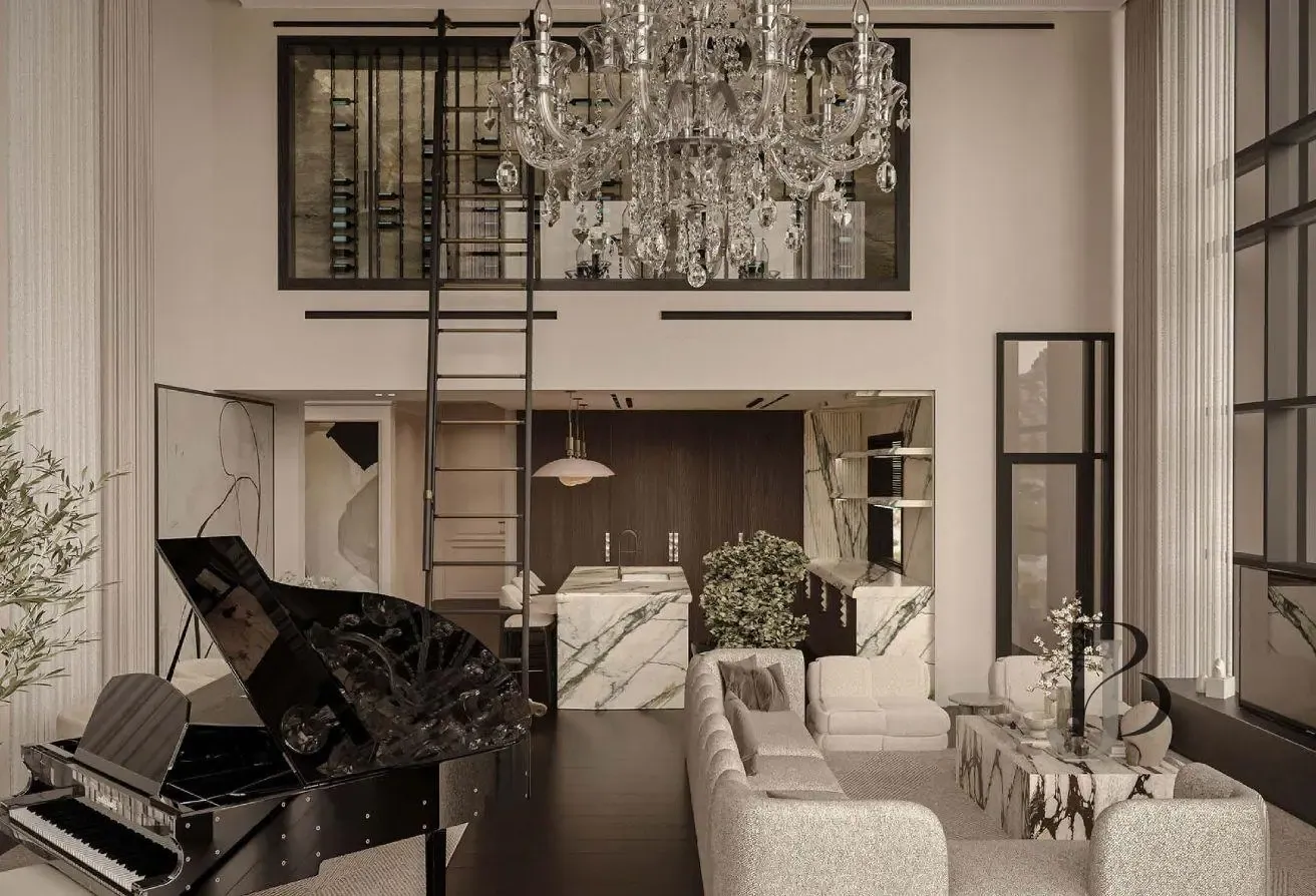Luxury 3BR Bellevue Penthouse- Burj Khalifa View