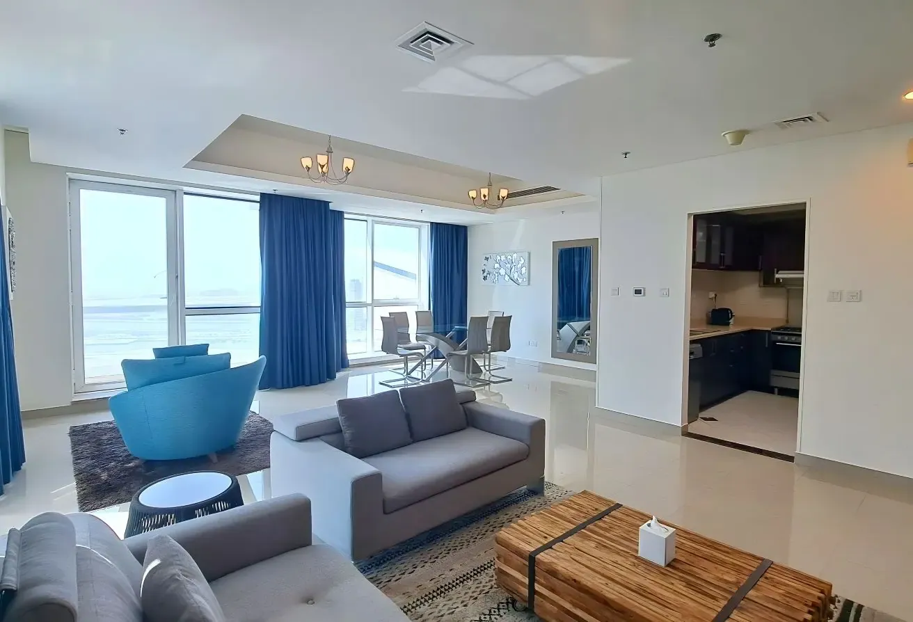 3BR Seaview Fully Furnished | All Bills included