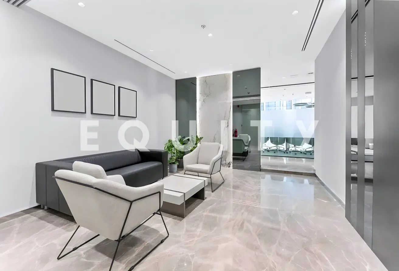 Burj View | End Unit | Furnished Office | Grade A