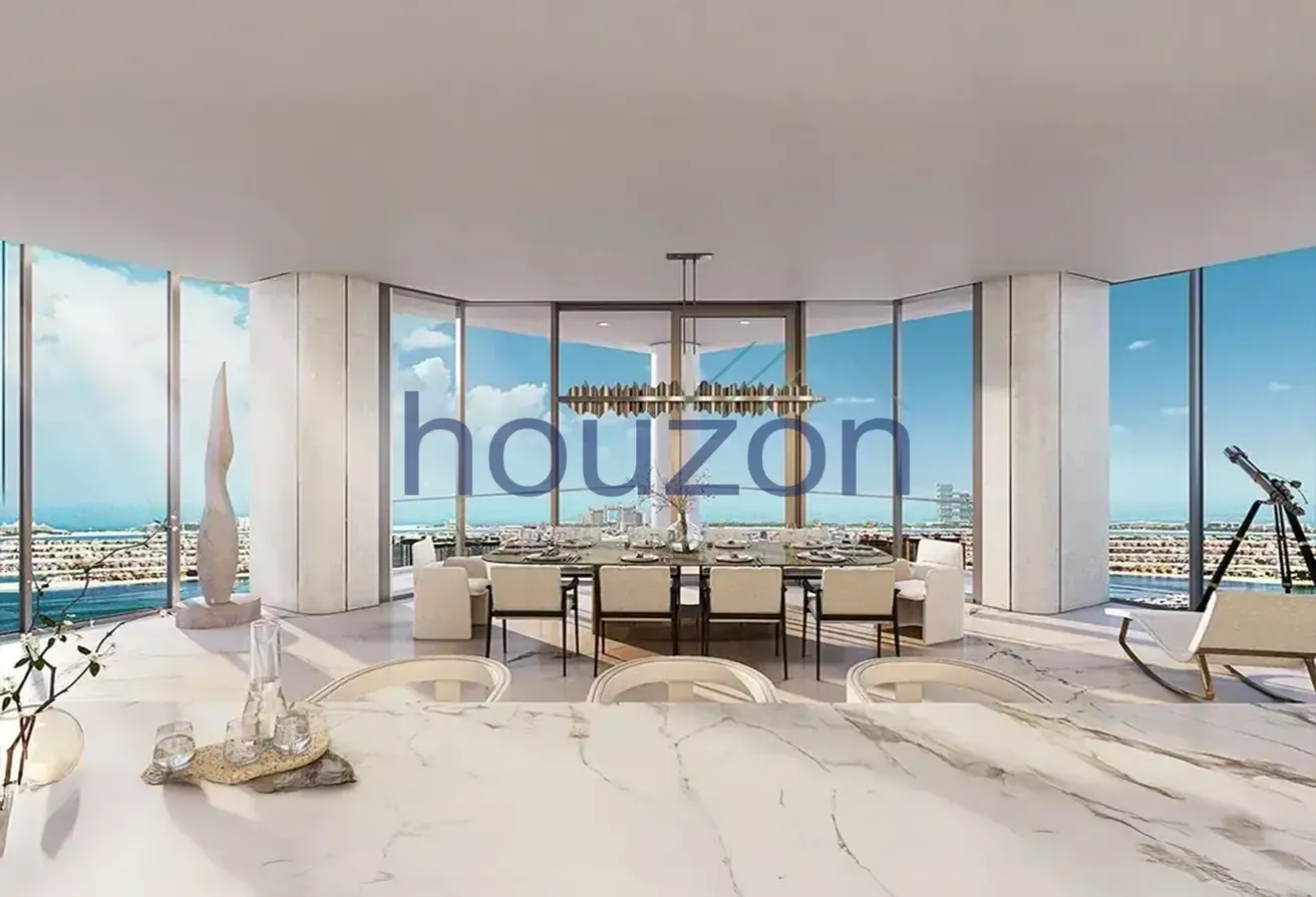 Sea View | Corner Unit | 2BR + Maids | High Floor