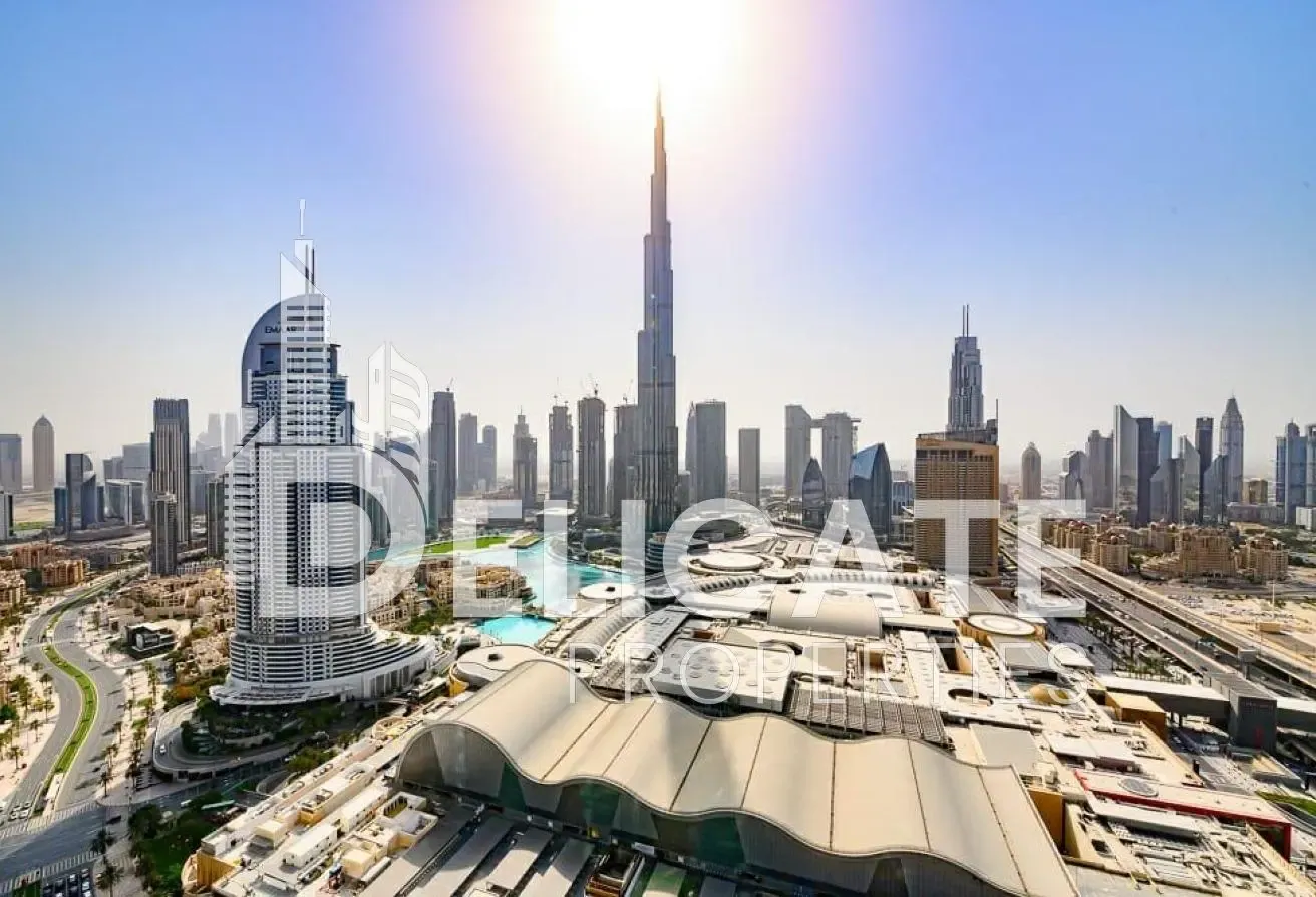 Burj Khalifa View | 3+Maids | Ready to Move