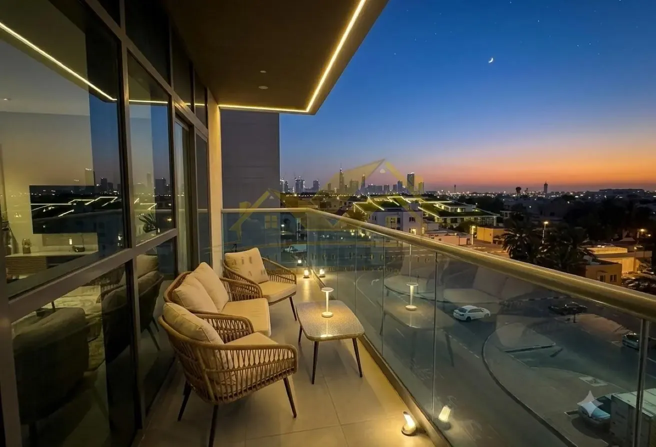 Amazing view 1bhk with parking near metro & park