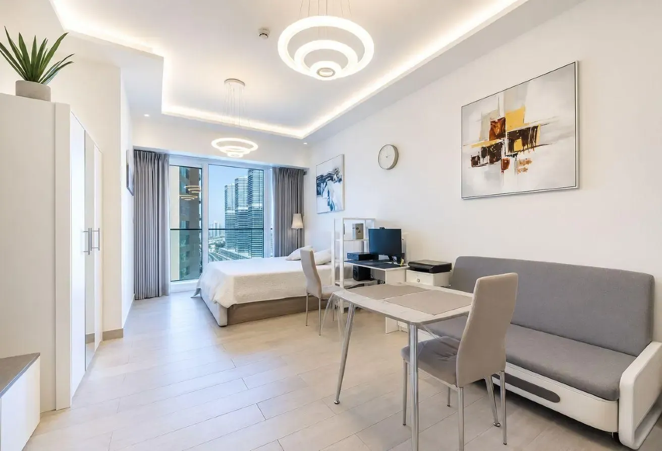 Furnished Studio | Me Do Re | City & Marina View