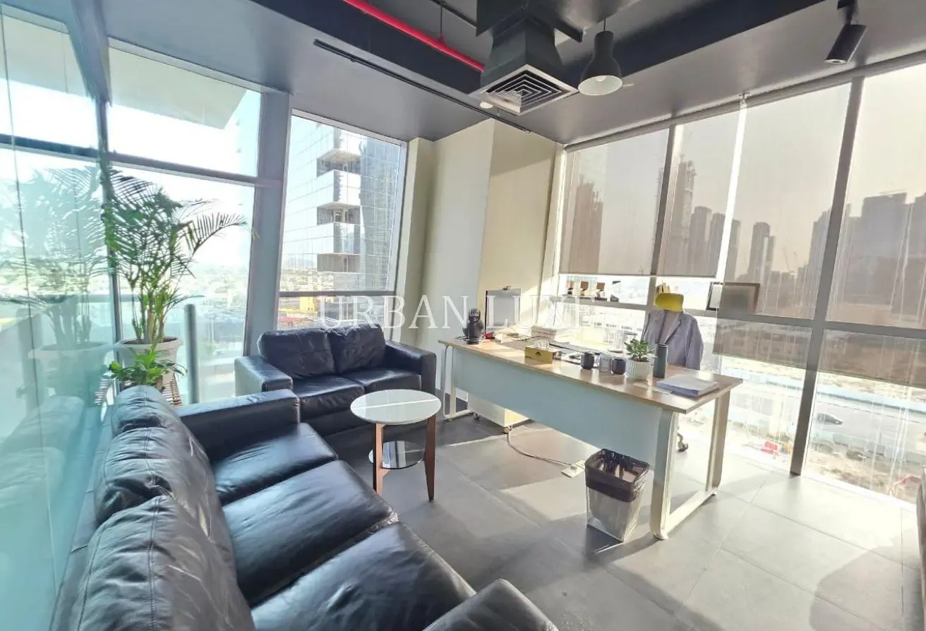 Corner Office| Large Private Balcony | Rented