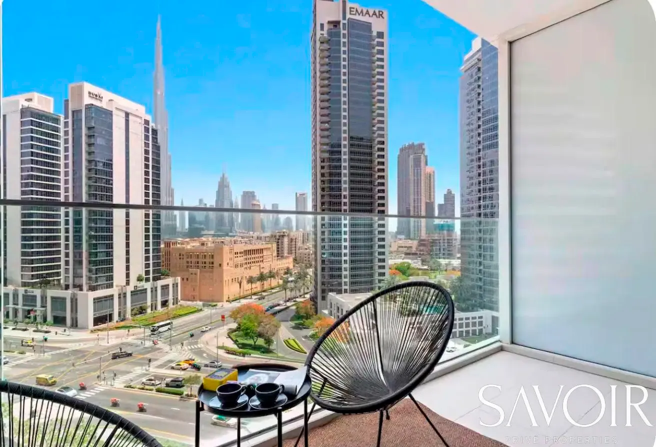 Burj Khalifah View | Furnished | Vacant
