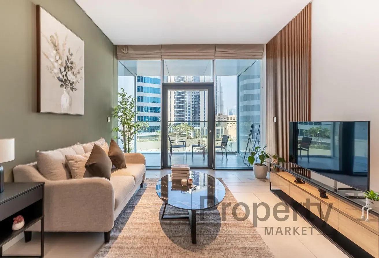 12 Payments Option | Balcony| Pool View| Furnished