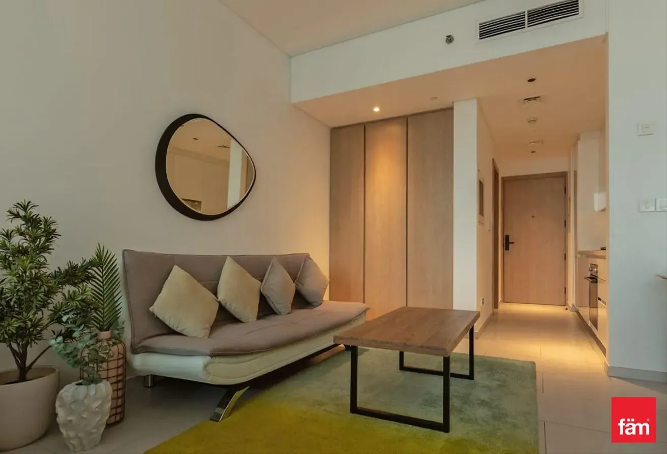 High Floor | Bright, Spacious | Furnished Studio
