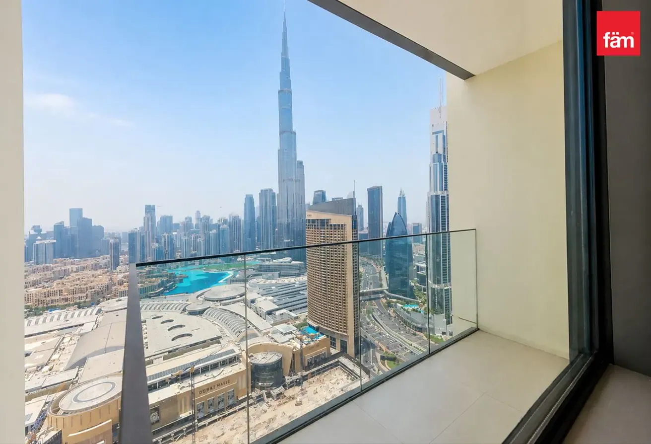 Full Burj Khalifa View | High Floor | Maids
