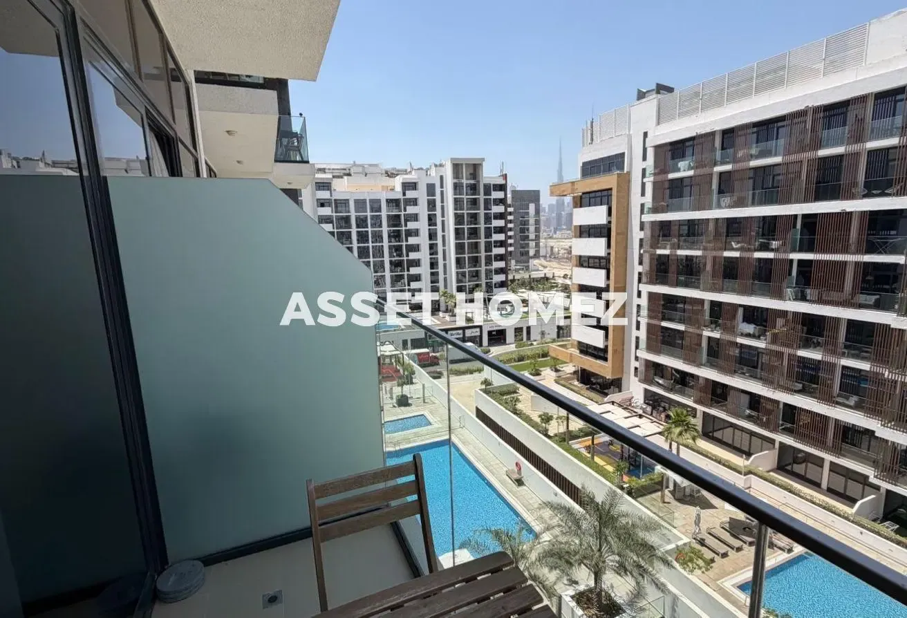 Furnished Studio | Balcony | Pool View