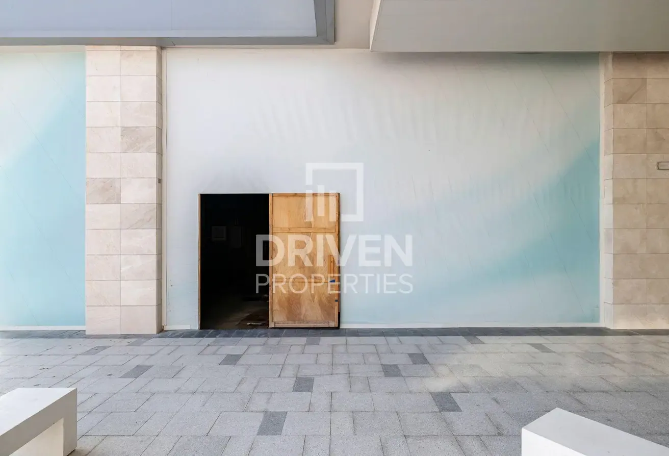 Rare Freehold Wasl Retail | Scenic Canal View